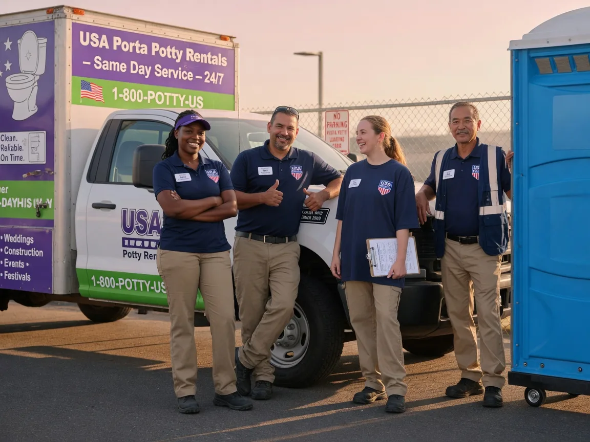 Porta Potty Rental company in South Lebanon, OH